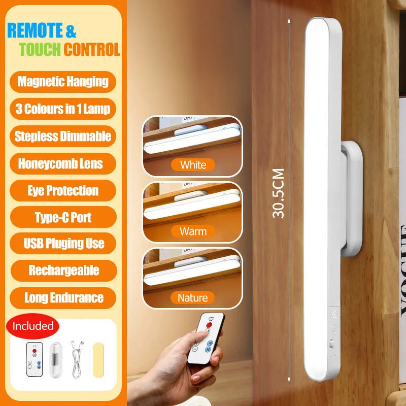 Lampara magnetica de carga usb