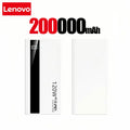 Lenovo 200000mAh Powerbank 120W Super Fast Charging Portable Battery Charger Ultra Capacity LED Digital Display For IPhone